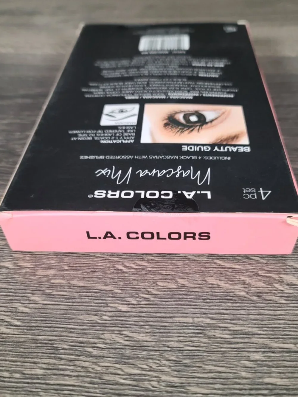 New L.A. COLORS Black Mascara Mix 4 Piece Set